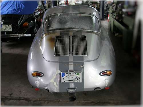 Porsche 365 before restoration